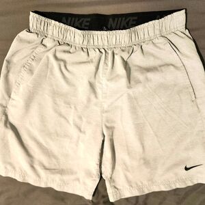 Nike Shorts Men's L Gray Dri-Fit